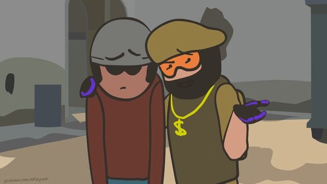 Прикольная анимация CS:GO