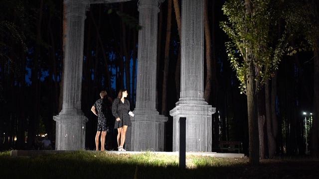 Парк Дельфин Воронеж Вечерняя прогулка