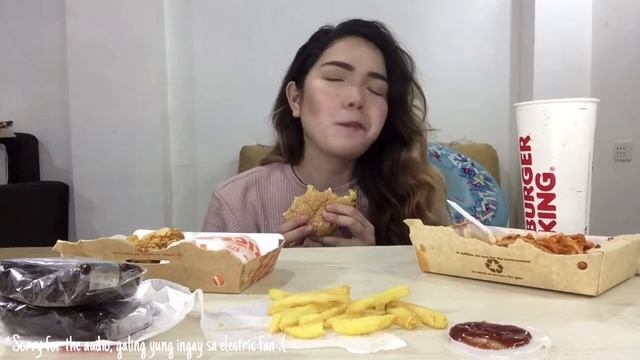 CRAVINGS MUKBANG (QUARANTINE EDITION)| BURGER KING,S&R,MANG INASAL,JOLLIBEE | PHILIPPINES |