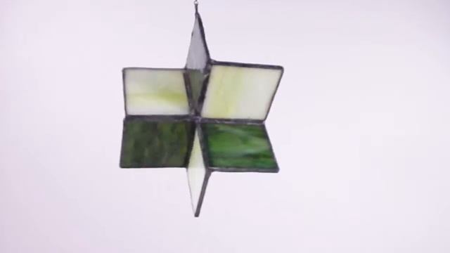 Suncatcher, ловец солнца, стеклянный спиннер "Изумрудный город"