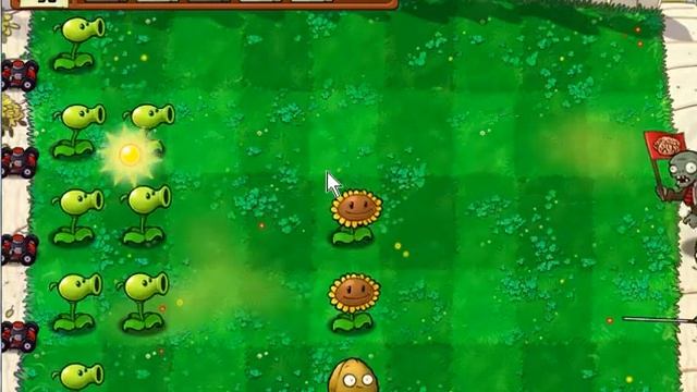 Растение vs Зомби №3 - Мы играем в боулинг!!!