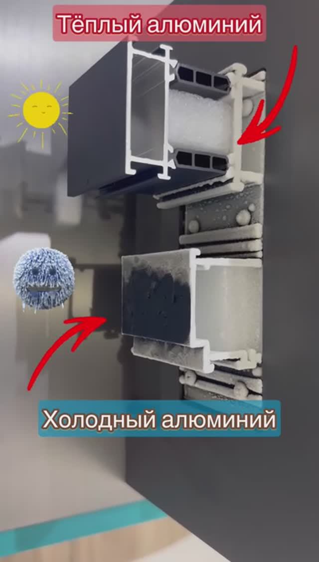 Вопросы отпадут после просмотра о разнице ХОЛОДНОГО и ТЁПЛОГО алюминия.