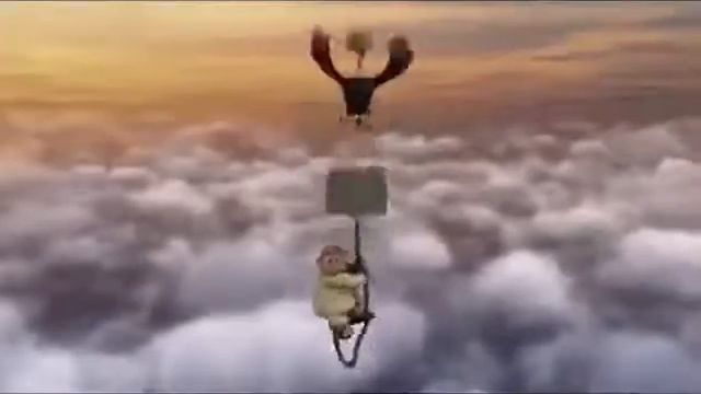 Прикол Смешной Мультик Падение из Самолета   Down to Eart