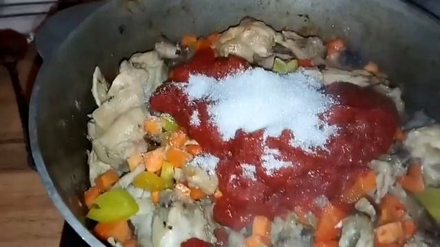 Куриный суп с лапшой и овощами