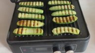 салат с ЖАРЕННЫМИ ОГУРЦАМИ на гриле