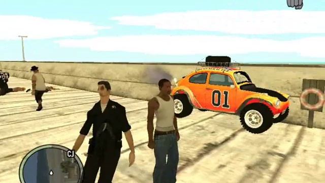 Супер приколы в Gta San Andreas.wmv