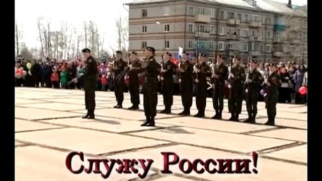 Фрагмент выступления Плац-балета и отряда 