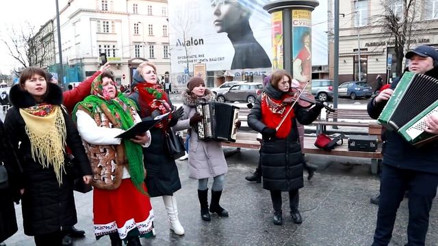 Коляда 2022 м.Львів біля оперного театру