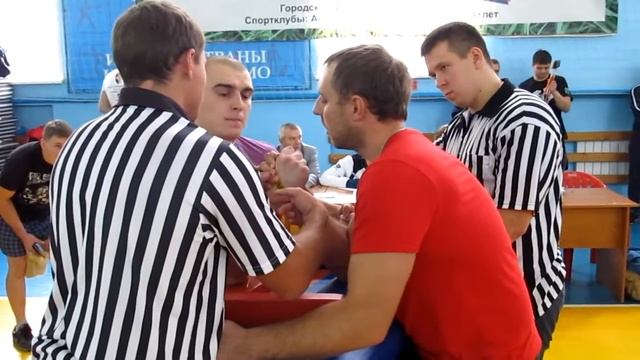 Чемпионат Красноярского края по армрестлингу 2016 (100 кг)