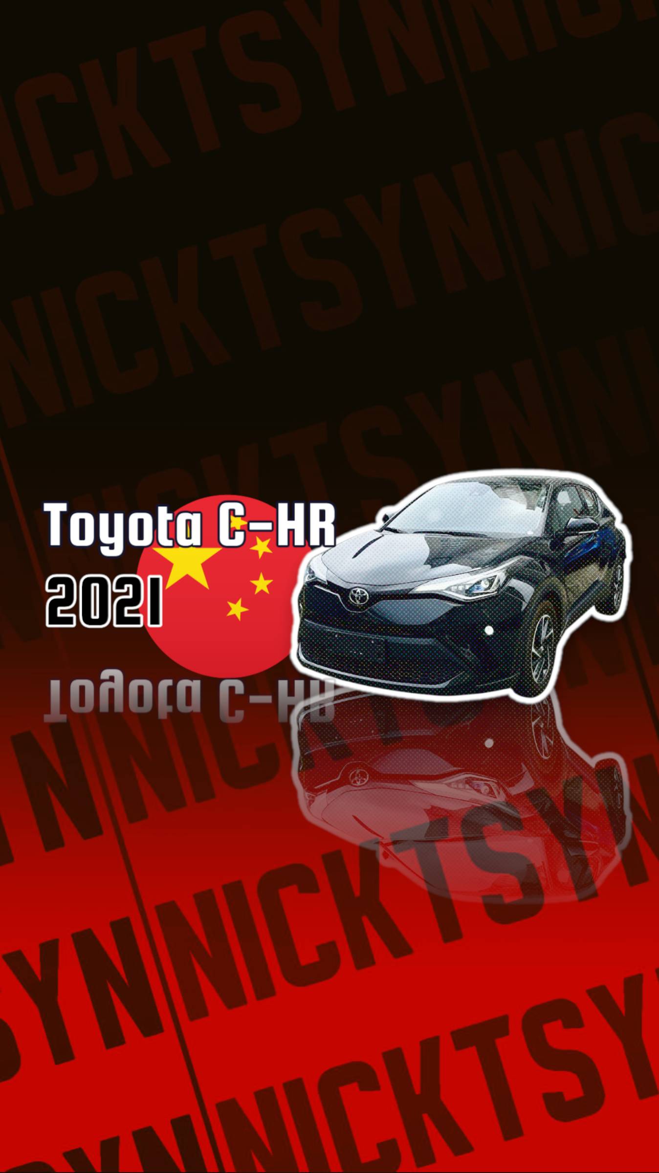Toyota C-HR 2021 из Китая