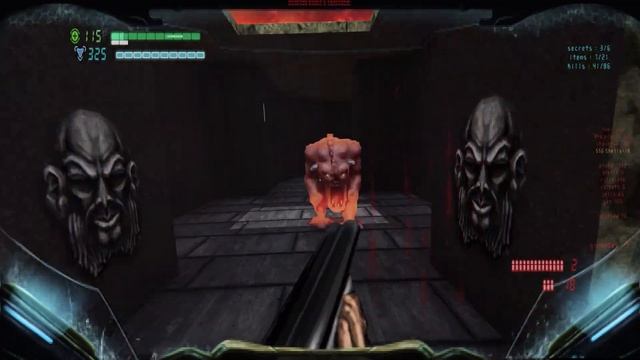 Brutal DOOM Black edition прохождение Е2М3. Очистительный завод