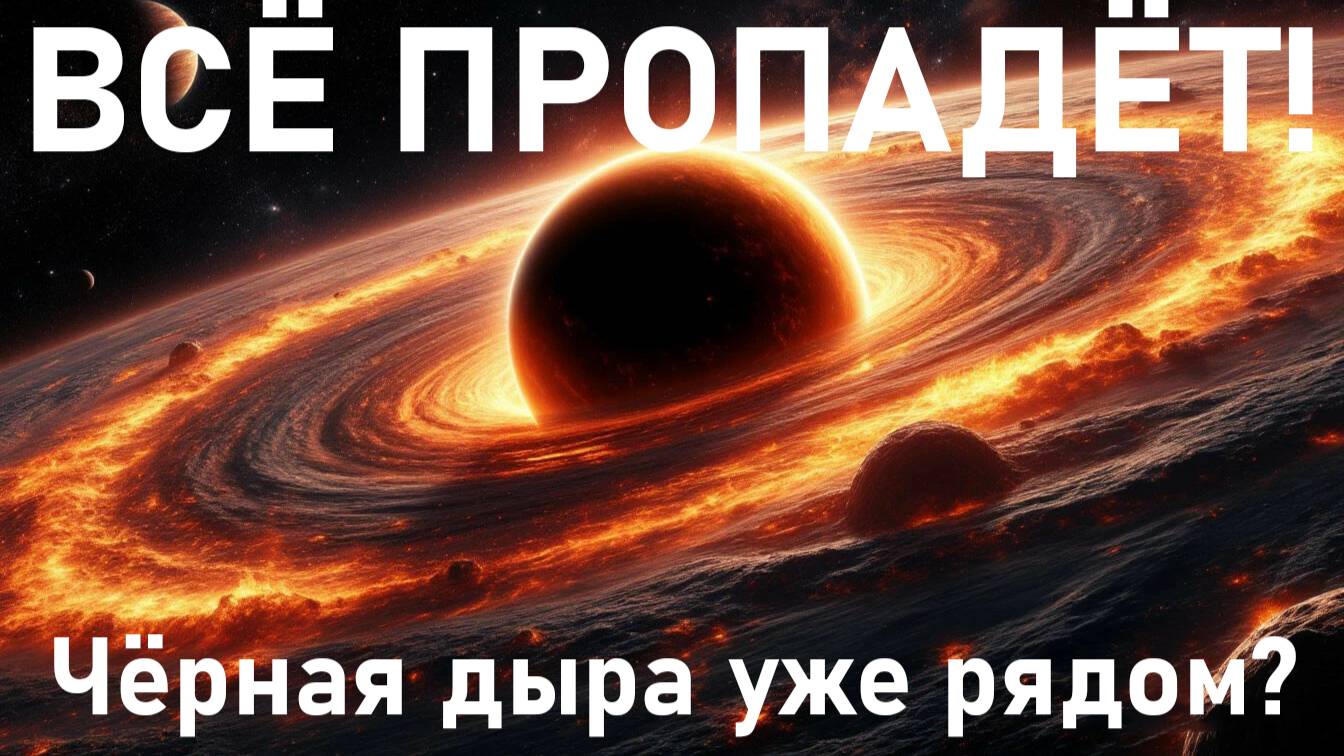 Катастрофа галактического масштаба: Когда чёрные дыры нападут?