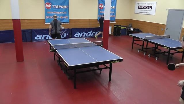 турнир ТТКЛУБ-R Захаров В.(282) - Соловьев О. 3-0