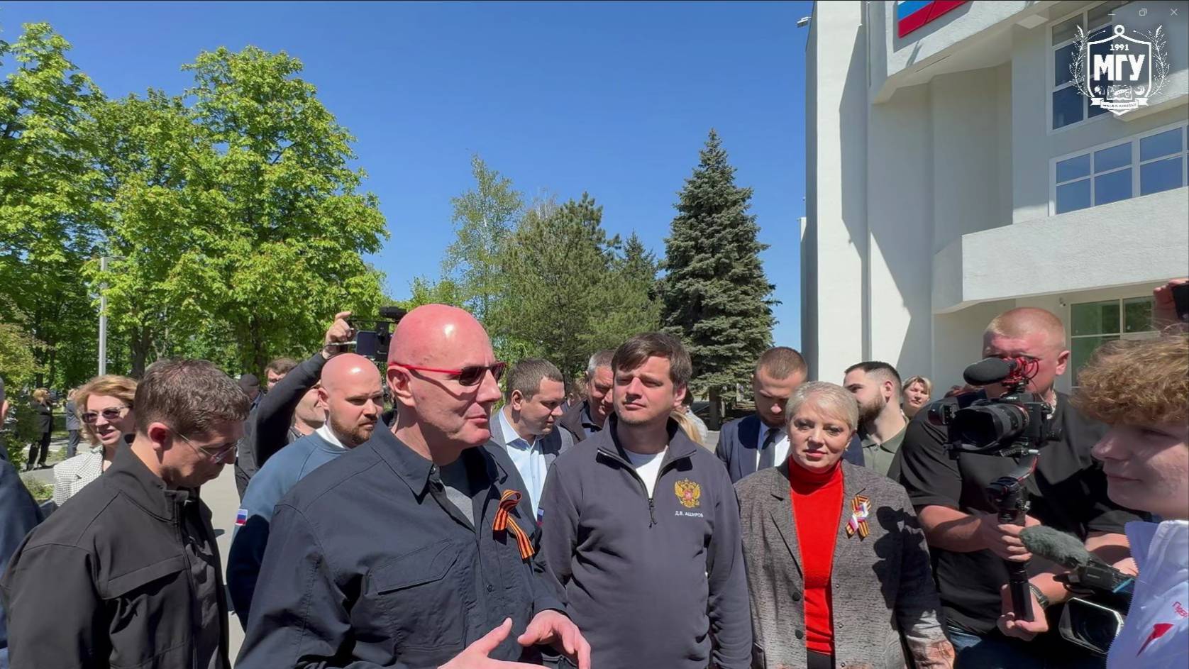 Дмитрий Николаевич Чернышенко пообщался со студентами МГУ имени А.И. Куинджи!