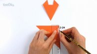 Как сделать лисичку из бумаги