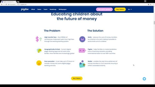 Pigzbe - ICO проект обзор