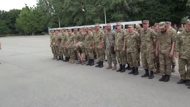 Вручение грамот героям АТО.