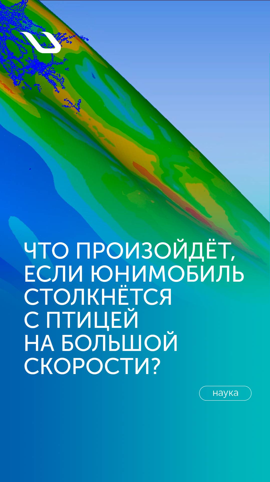 Что произойдёт, если юнимобиль столкнётся с птицей на большой скорости?