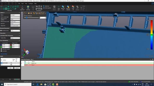Демонстрация – Creaform HandySCAN BLACK Elite