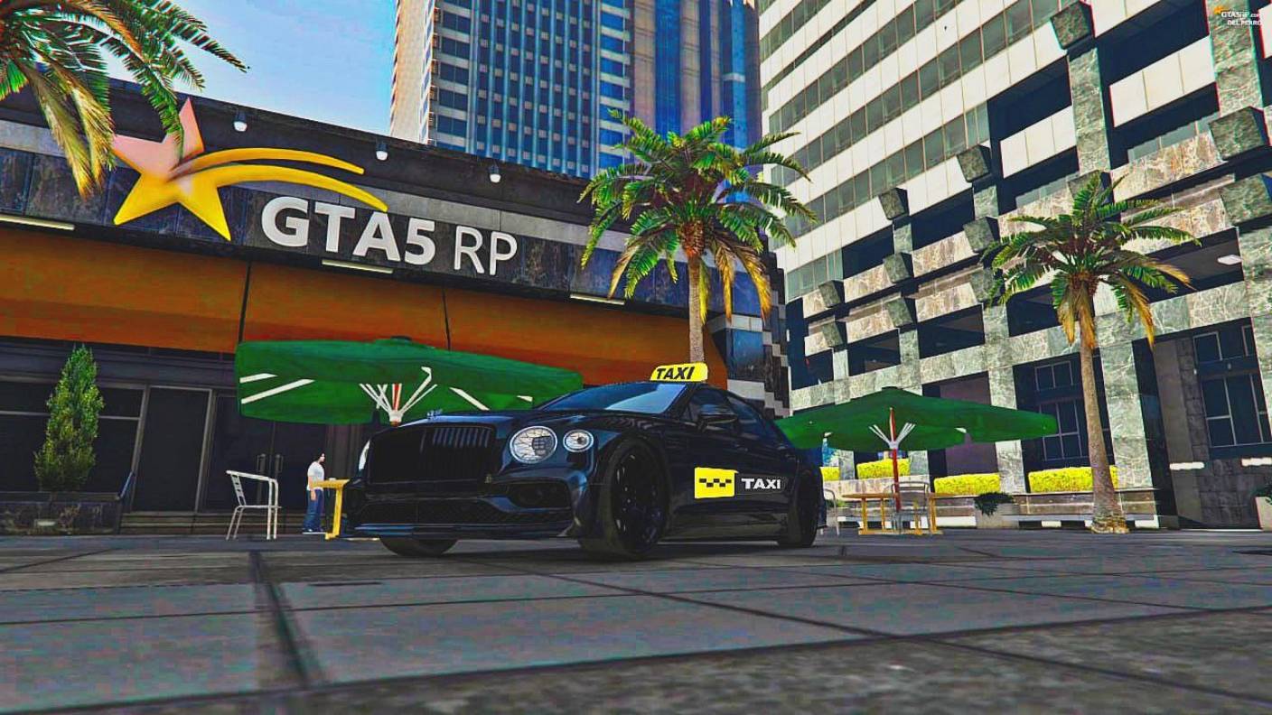 ТАКСИСТ НА БЭНТЛИ?! - GTA 5 RP