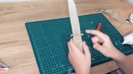 как сделать нож "ka-bar" •|DIY|•