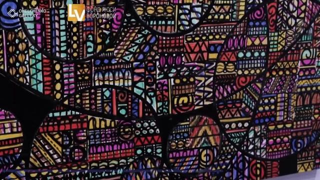 Отзыв с открытия выставки "Люся Воронова. Мозаичность" в галерее Омельченко. Георгий