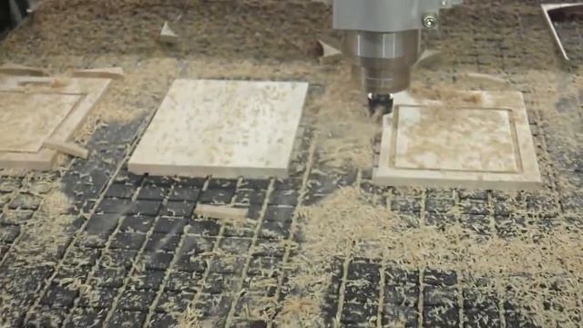 двухшпиндельный ЧПУ с вакуумным прижимом