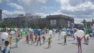 Новосибирск на Оби - место силы фантастической судьбы.
Фото автора на День города Новосибирска