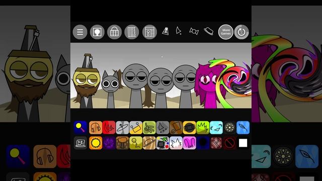 ParaSprunki 15.5.5!!! RECRE.. [Part 5️⃣] (NORMAL) {ALL CHARACTERS & PHASES} 🕞 #sprunki #meme #memes
