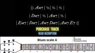 Smoky Slow Blues Backing Track in Am