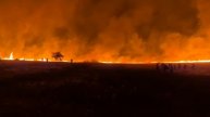 Пожар в районе между Иорданской долиной и Ар-Кабир, вблизи еврейских фермерских хозяйств