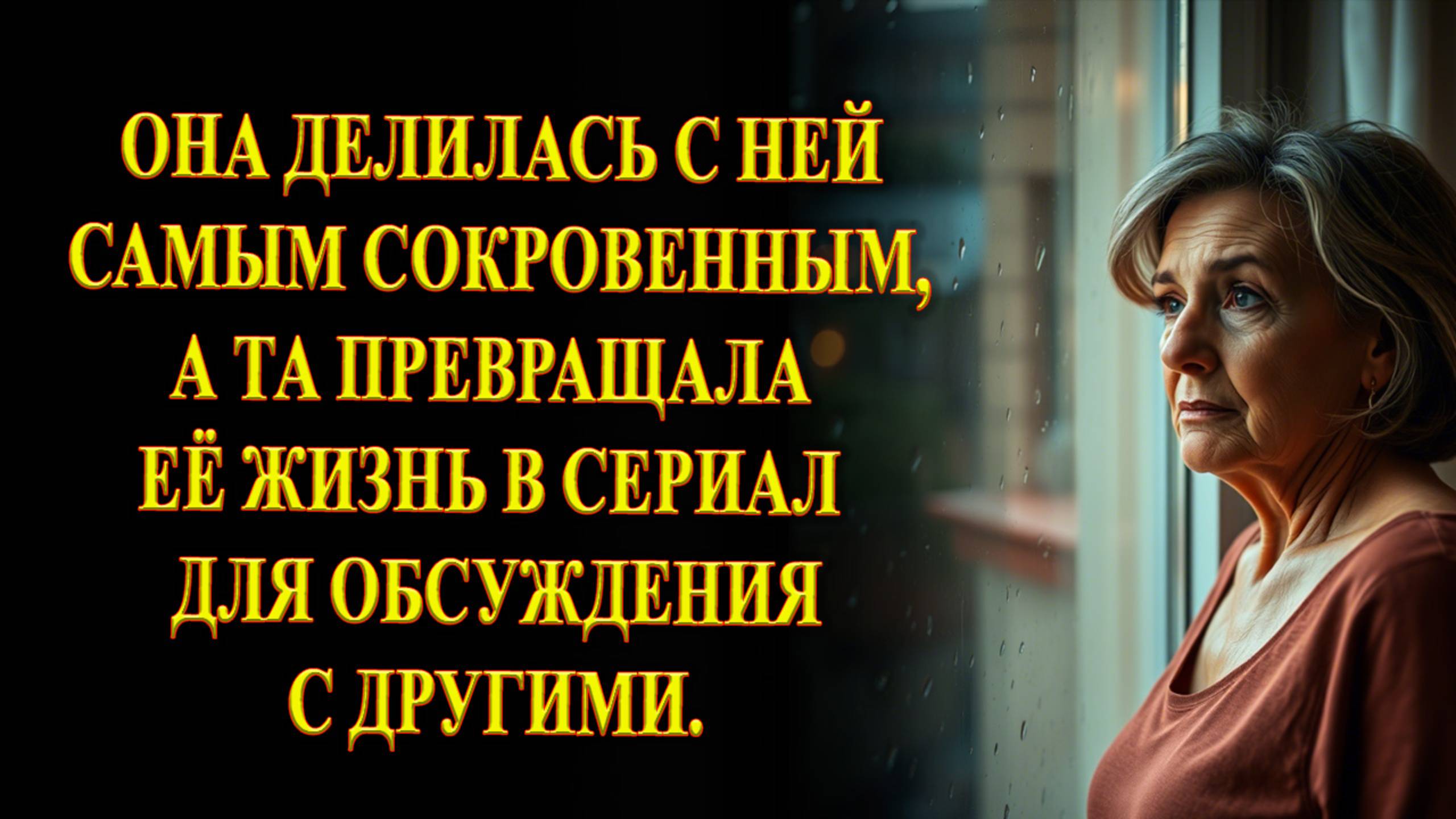 «Сама виновата! Характер такой!» -  случайно услышала, ЧТО лучшая подруга говорит обо мне за спиной.
