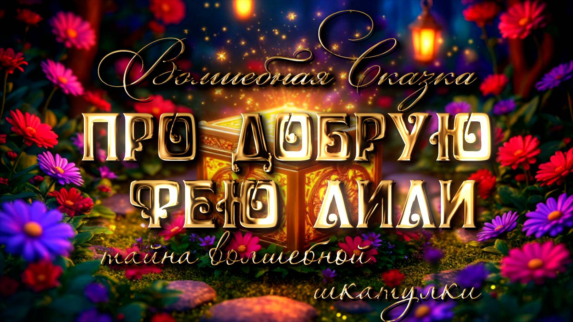 Сказка про фею Лили. Тайна волшебной шкатулки.