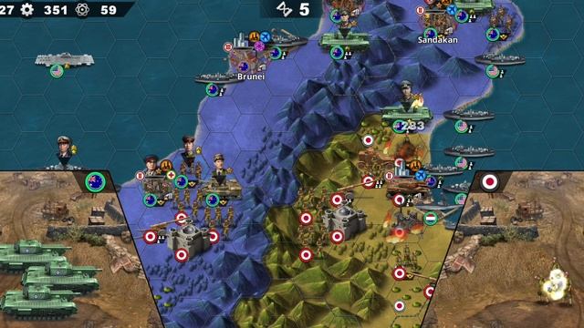 World Conqueror 4 прохождение Borneo camping