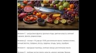 Нужные нам витамины в продуктах. очень важно, что мы едим.