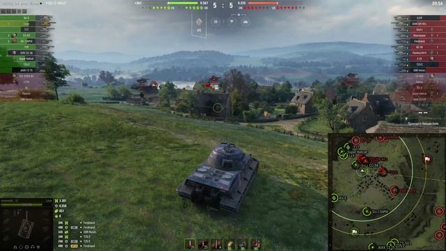 How the unicums play with the Lowe - World of Tanks