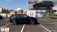Тест на скольжение - Kia Sportage AWD IV vs III поколения