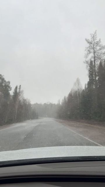 Дорога Дивногорск-Красноярск.30 апреля.