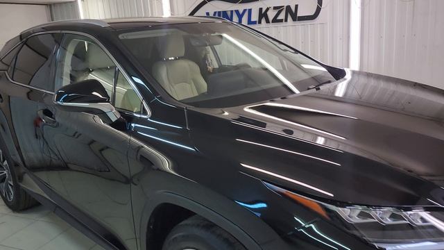 Lexus RX - выполнили комплексное бронирование кузова полиуретановой плёнкой