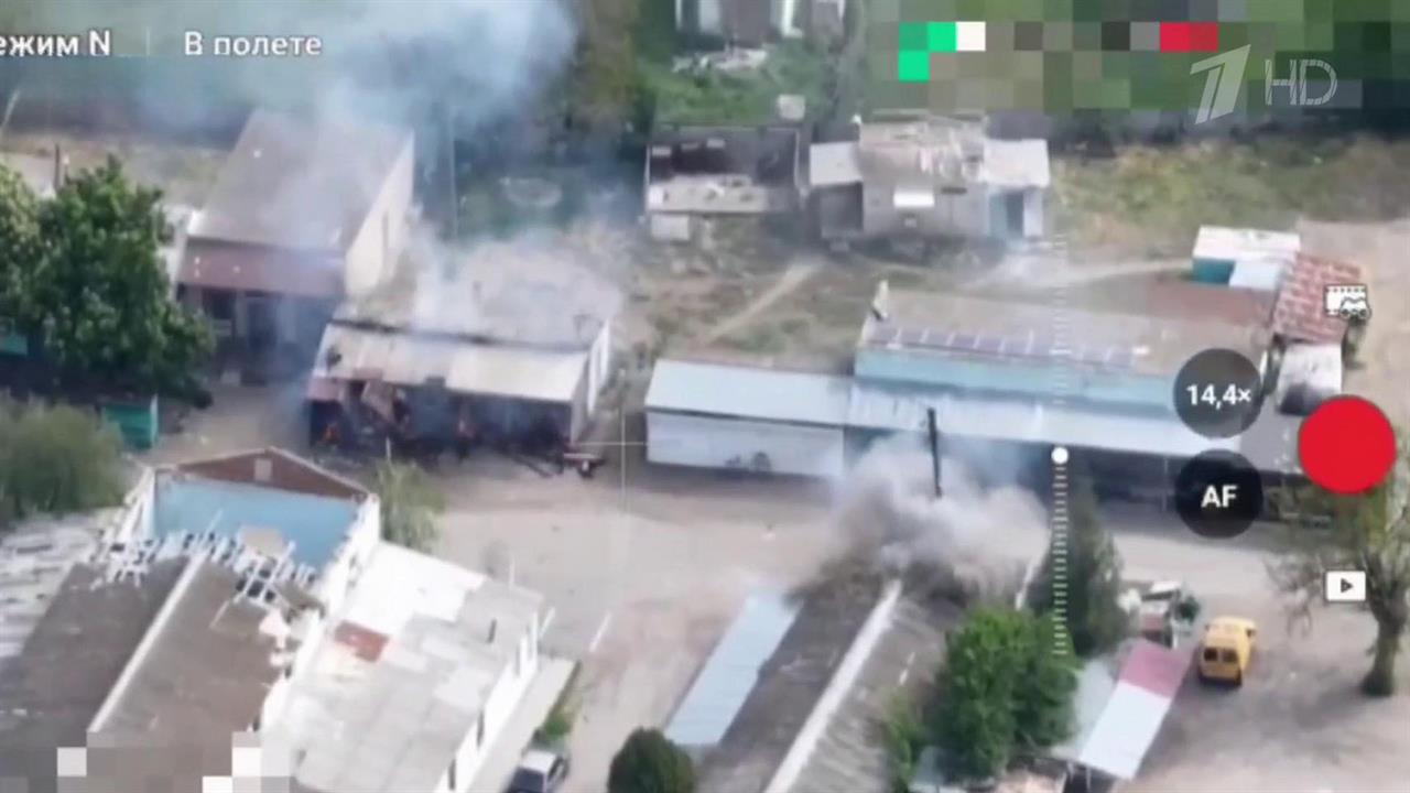Украинские боевики нанесли массированный удар по рынку в городе Алешки