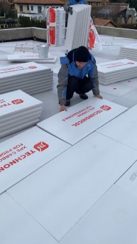 Монтируем кровлю