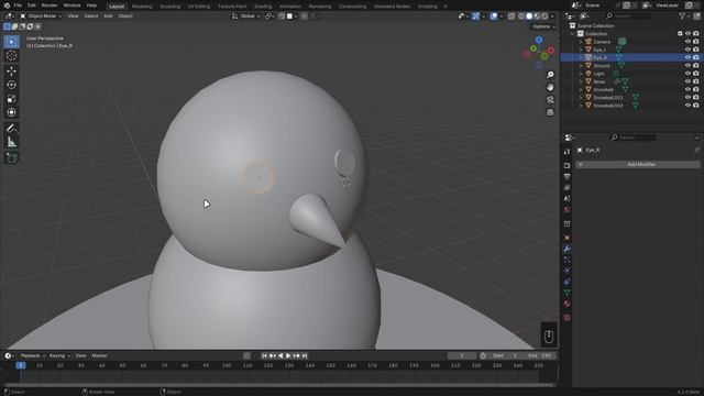 02 Modeling A Snowman