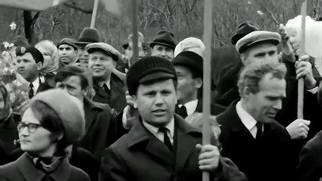 1971 год. Тюмень. Первомайская демонстрация