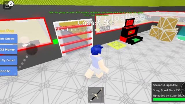 Играю в Roblox в режиме Brawl stars⭐