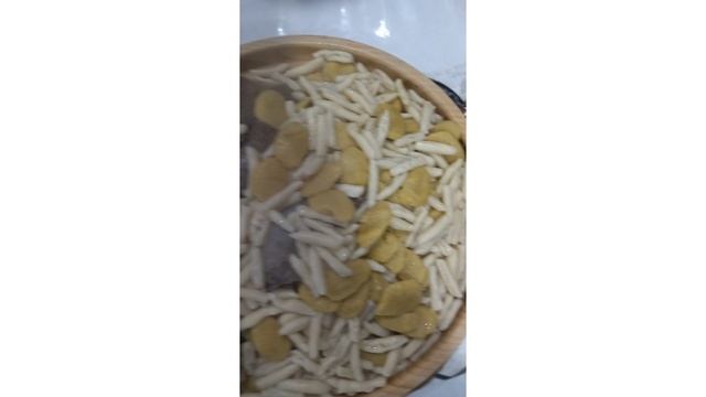 Мясо сушёная домашняя колбаса голушки мукбанг