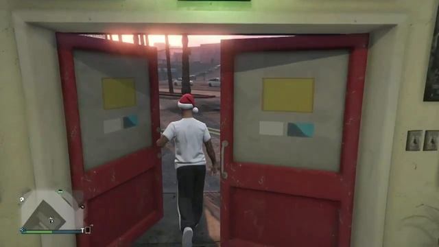 Grand Theft Auto 5: Festive Pack Surprise HOMING LAUNCHER!