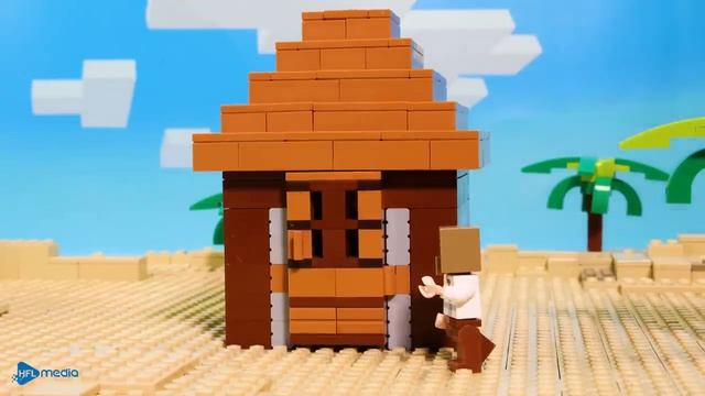 Мультики для детей. Выживание на острове. LEGO.