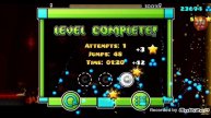 ИГРАЕМ В GEOMETRY DASH ПРОШЁЛ ДВА УРОВНЯ