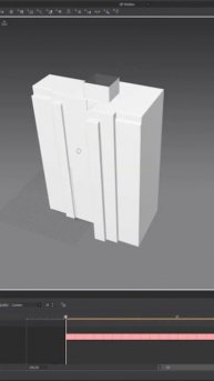 Сдула целый дом в 3D | использовала 3ds max, vantage, marvelous designer #cg #3d #vfx #3dsmax #vray