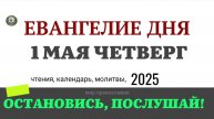 1 МАЯ ЧЕТВЕРГ ЕВАНГЕЛИЕ ДНЯ 2025 #евангелие